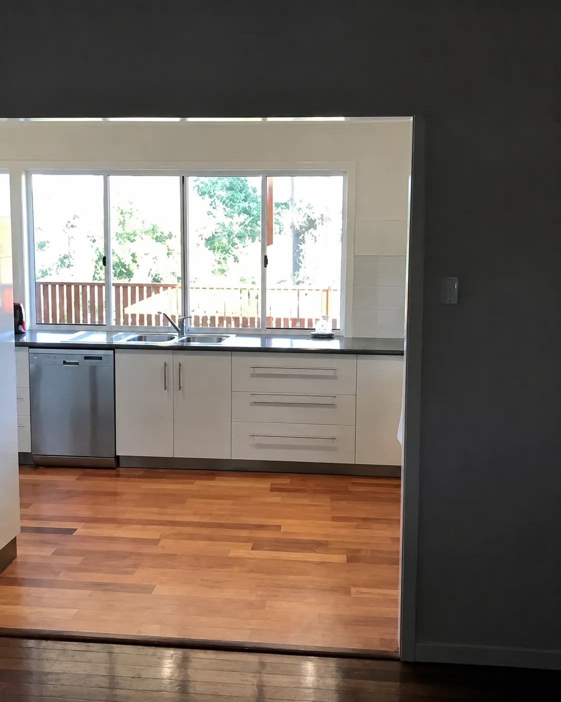 Completed kitchen renovation